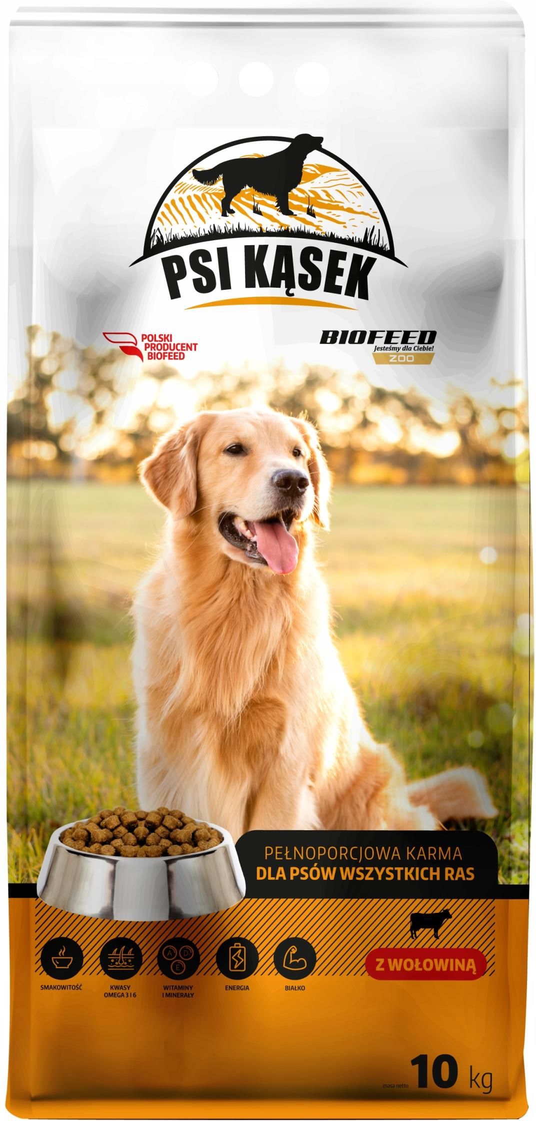 Karma Biofeed Psi Kąsek Z Wołowiną Wszystkie Rasy Karma Uniwersalna ...