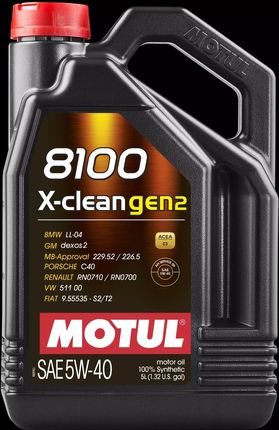 Motul 8100 X-Clean Gen2 C35W40 5L