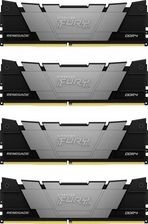 Pamięć RAM Kingston Fury 64GB 3600MT/s DDR4 CL16 DIMM Kit of 4 1Gx8 FURY Renegade Black (KF436C16RB12K464)