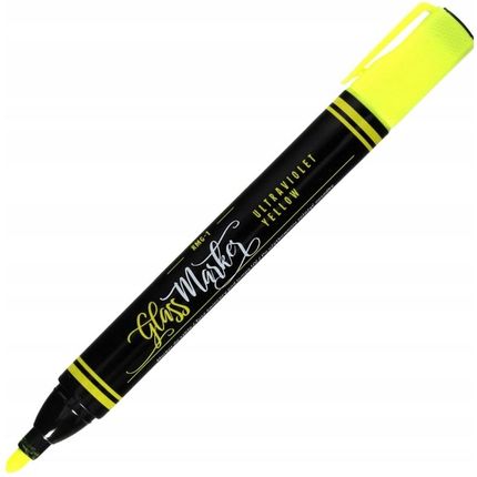 Rystor Marker Do Malowania Szkła Żółty Fluorescencyjny Flamaster Kolorowy