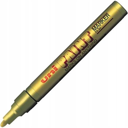 Uni Olejny Marker Złoty Px-20 Ozdobny Gruby Pisak Metaliczny Flamaster