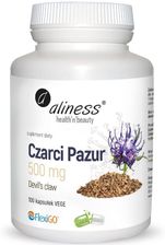 Zdjęcie Aliness Czarci Pazur Devil's Claw 500mg 100kaps. - Biała Piska