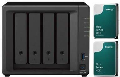 Synology DS923+ 2x12TB HDD HAT3300 Plus) (DS923+WZESTAWIE2XHAT330012T)