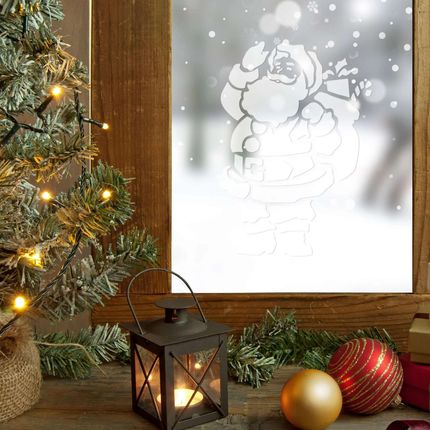 Nakleo Szablon Wielokrotny Do Sztucznego Śniegu Święty Mikołaj Rozmiar S (30x42cm)