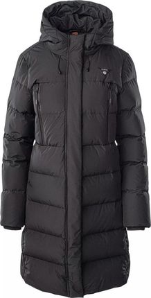 Damski płaszcz pikowany zimowy Iguana TIALGO W M000176588 czarny rozmiar XL