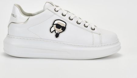 Damskie Sneakersy Karl Lagerfeld Kapri Karl Nft LO Lace Kl62530N-01W – Biały