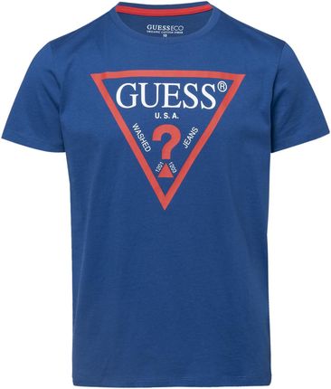 Dziecięca Koszulka z krótkim rękawem Guess SS T-Shirt_Core L73I55K8Hm0-G739 – Niebieski