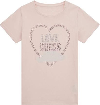 Dziecięca Koszulka z krótkim rękawem Guess SS T-Shirt J4Ri35K6Yw4-G6K9 – Różowy