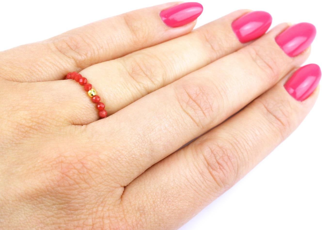 Brazi Druse Jewelry Pierścionek Koral (9092) - Ceny i opinie - Ceneo.pl