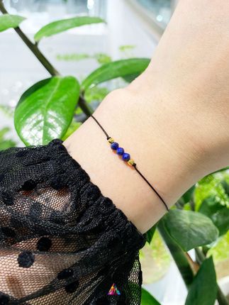 Brazi Druse Jewelry Bransoletka Szczęścia Lapis Lazuli (5839)