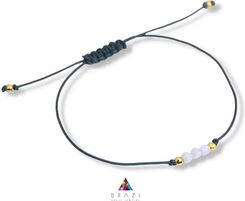 Brazi Druse Jewelry Bransoletka Szczęścia Kamień Księżycowy (2334)