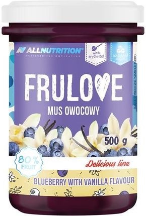 Allnutrition Frulove Mus Owocowy Jagodowo Waniliowy 500g