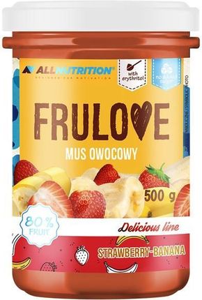 Allnutrition Frulove Mus Owocowy Truskawkowo Bananowy 500g