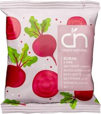 Zdjęcie Crispy Natural Natural Suszone Plastry Buraków Z Solą Morską 18g - Małomice