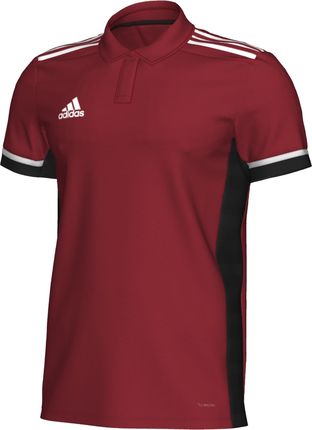 podkoszulek adidas MT19 Poloshirt Damen Dunkelrot dw6776 Rozmiar M