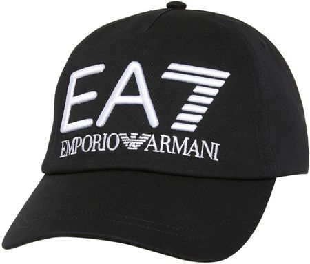 Czapka z daszkiem Ea7 Emporio Armani Train Logo Series U Cap Embroidery 245091CC98042520 – Czarny