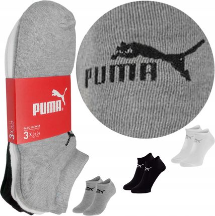 Puma basic stopki damskie 3 , 3 Pary 35-38