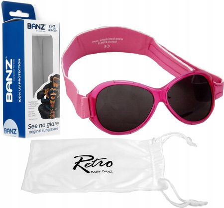 Okulary przeciwsłoneczne dzieci 0-2lat Retro Banz