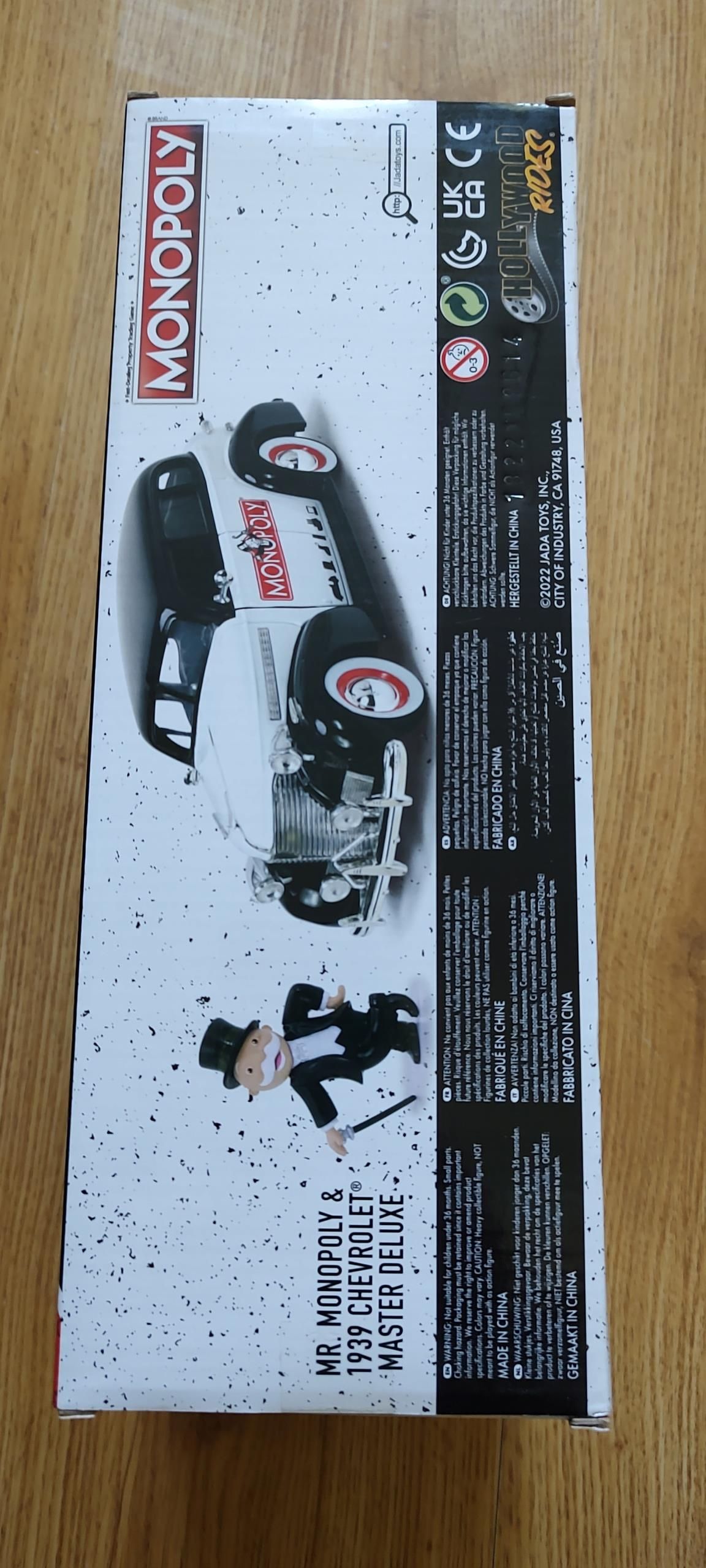 Jada Toys Mr.Monopoly 1939 Chevrolet Master Deluxe - Ceny i