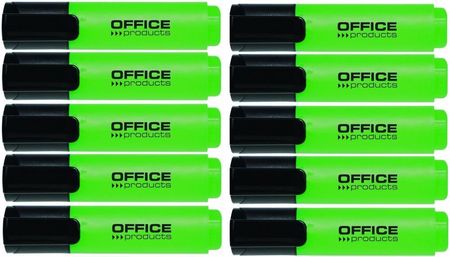 Zakreślacz Office Products zielony x 10