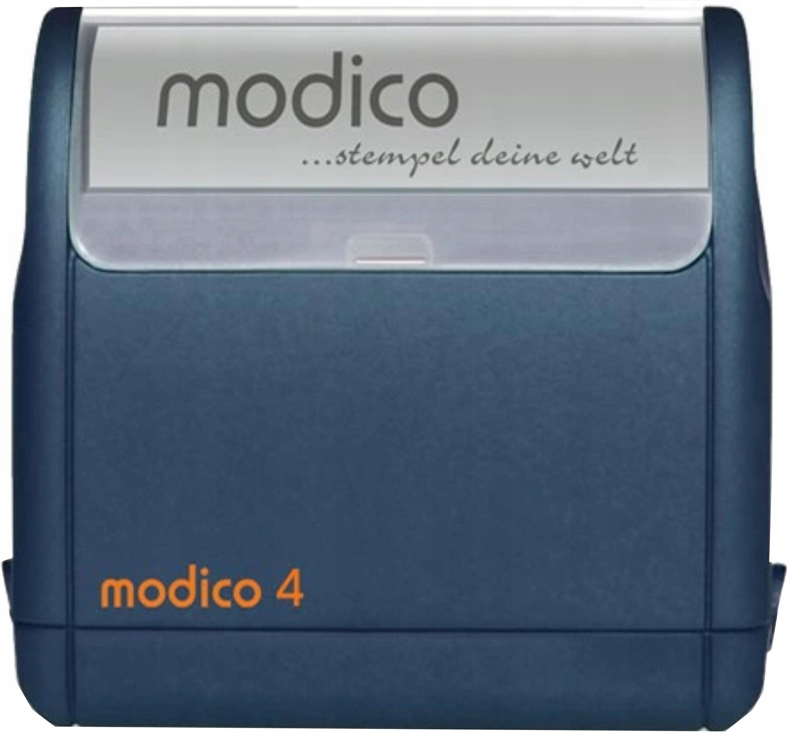 Modico Pieczątka Biurowa 4 Granatowa Flash 55X19Mm - Ceny i opinie ...