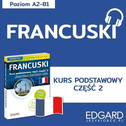 (Audiobook mp3) Francuski Kurs Podstawowy Część 2