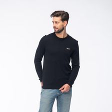 Męski Sweter Guess Benjamin LS CN Basic Swtr M4Rr05Z33R1-Jblk – Czarny