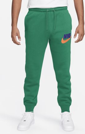 Męskie dzianinowe joggery Nike Club Fleece - Zieleń