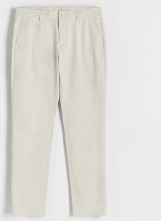 Reserved - Spodnie chino regular - Beżowy