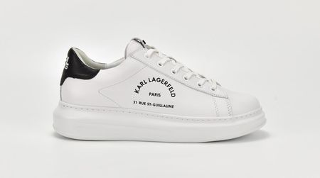Męskie Sneakersy Karl Lagerfeld Kapri Mens Maison Karl Lace Kl52538-011 – Biały