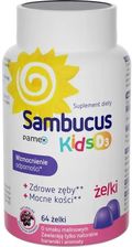 Zdjęcie Sambucus Kids D3 żelki 64 sztuk - Wałbrzych