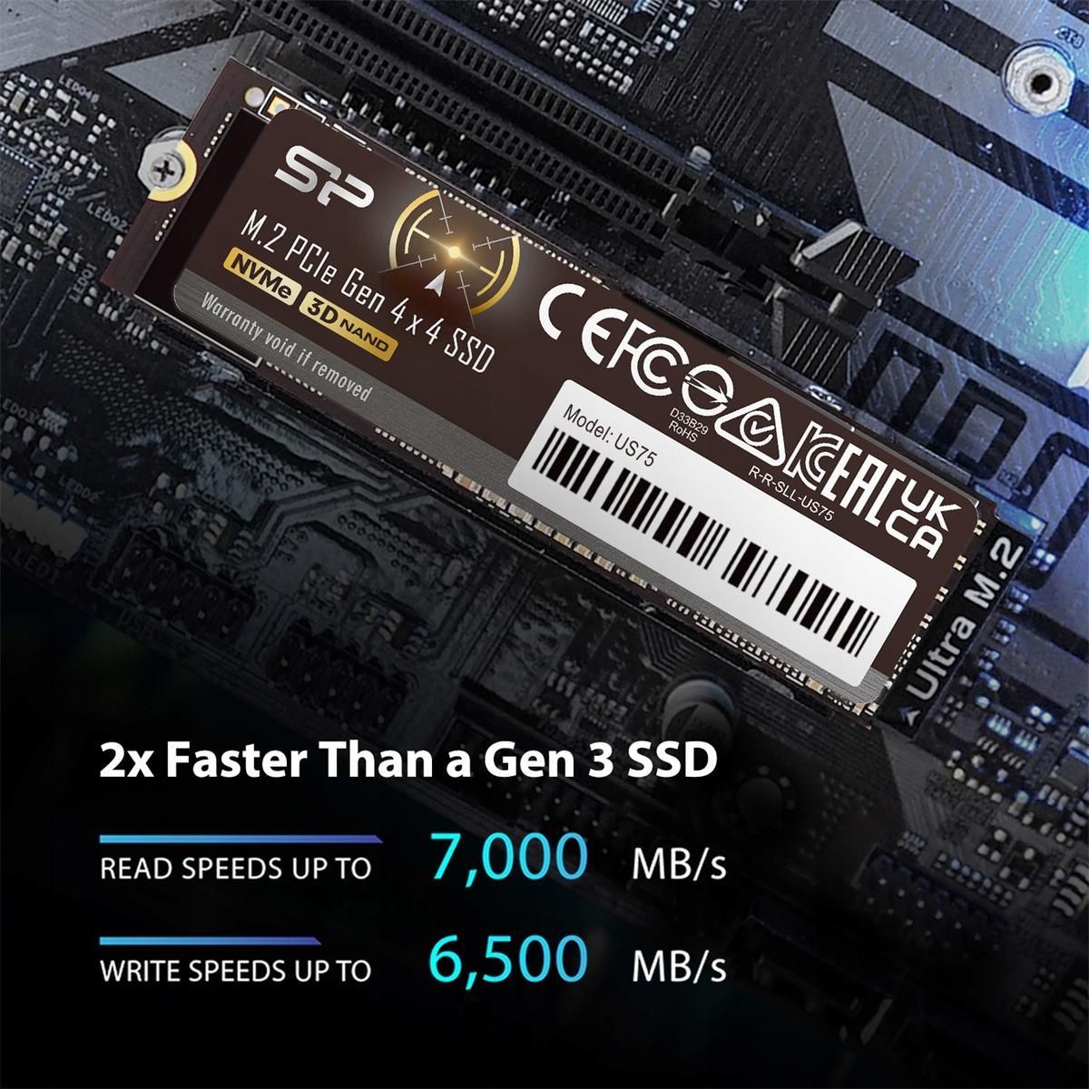 фото SSD накопитель Silicon Power US75 4 TB (SP04KGBP44US7505)