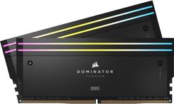 Pamięć RAM Corsair Ddr5 Dominator Titanium Rgb 64Gb (2X32 Gb) 6600 Mt/S Cl32 Intel Xmp (CMP64GX5M2X6600C32)