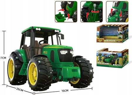 Madej Traktor Zabawka 34X19X22 Światło Dźwięk Napęd