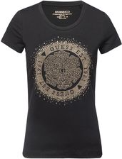 Damska Koszulka z krótkim rękawem Guess SS CN Round Camelia Tee W4Ri47J1314-Jblk – Czarny