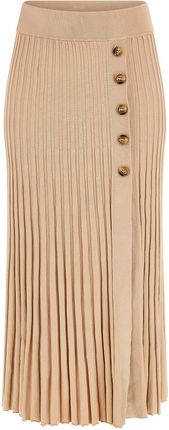 Damska Spódnica Guess Shopie Pleated Skirt Swtr W4Rd99Z3D60-G1L7 – Brązowy