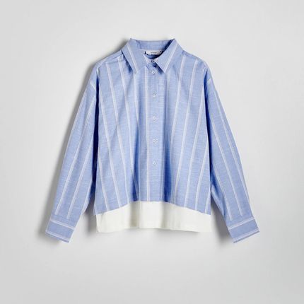Reserved - Koszula z t-shirtem - Niebieski