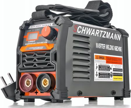 Schwartzmann Spawarka Inwertorowa 340A Lcd Mma Igbt Tig Lift Maska Przewody - zdjęcie 2