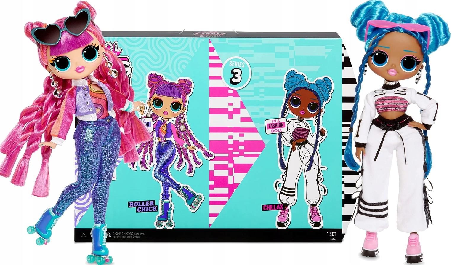 Lalka L.O.L. Surprise Lalka L.O.L.Omg Roller Chick Plus Chilla 2