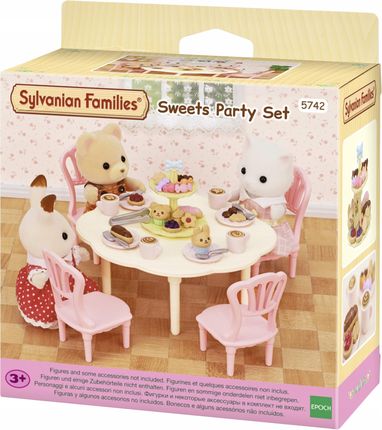 Sylvanian Families Stół, Krzesła I Mnóstwo Słodkości 5742