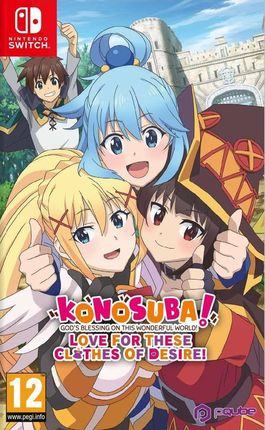 Konosuba God's Blessing on This Wonderful World! Love for These Clothes of Desire! (Gra NS)