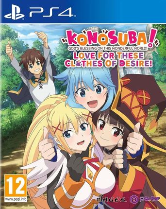 Konosuba God's Blessing on This Wonderful World! Love for These Clothes of Desire! (Gra PS4)