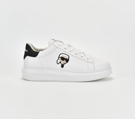 Męskie Sneakersy Karl Lagerfeld Kapri Mens Karl Nft LO Lace Kl52530N-011 – Biały
