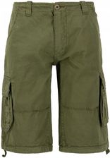 Zdjęcie Spodenki Alpha Industries Jet Short dark olive 33 - Żyrardów