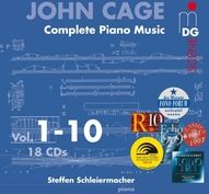 John Cage／Complete Piano Music（18CD） Płyta kompaktowa Steffen Schleiermacher - John Cage: Complete