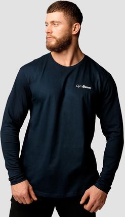 GymBeam Men‘s Basic Long Sleeve T-Shirt Navy
