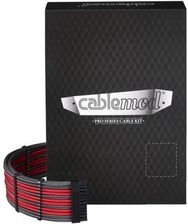 Zdjęcie Cablemod PRO ModMesh RT-Series Cable Kit, cable management (carbon / red, 13 pieces) (CMPRTSFKITNKCRR) - Siedlce