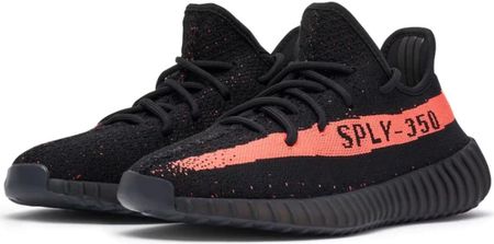 yeezy sply 350 black red