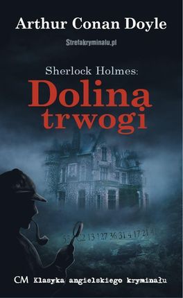 Sherlock Holmes Dolina trwogi Arthur Conan Doyle - zakładka do książek gratis!!