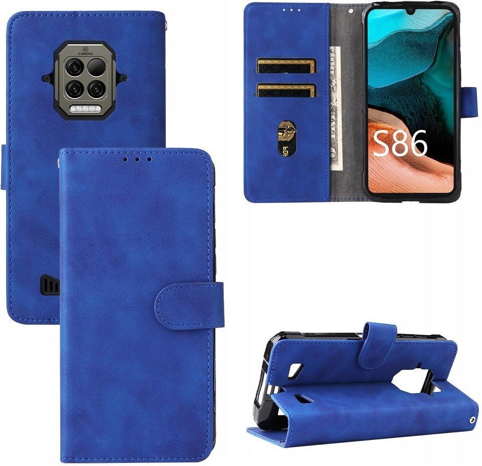 Custodia + Pellicola In Vetro Temperato Per Doogee S86 PRO: Cover Morbida TPU Trasparente E Protezione Schermo 9H - 5